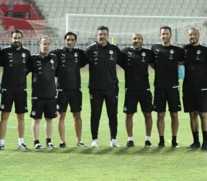 Rui Vitória Instagram - Today, I celebrate one year of service with this incredible team. 🇪🇬
I was warmly welcomed by the players and the passionate 120 million Egyptians.
It has been extremely rewarding to coach this group of players and be involved in the evolution of Egyptian football. This country has become a second home to me, and being the National Coach fills me with pride!

Thank you to all the players, coaching staff, officials, fans, and everyone who is part of this journey.

Hoje, celebro um ano ao serviço desta incrível seleção. 🇪🇬
Fui recebido de braços abertos pelos jogadores e pelos apaixonados 120 milhões de egípcios. 
Tem sido bastante gratificante treinar este conjunto de jogadores e estar envolvido na evolução do futebol egípcio. 
Este país tornou-se uma segunda casa para mim e ser o Selecionador Nacional enche-me de orgulho!

Obrigado a todos os jogadores, equipa técnica, dirigentes, adeptos e a cada pessoa que faz parte desta jornada

اليوم ، أحتفل بسنة واحدة من الخدمة مع هذا الفريق الرائع. 🇪🇬

لقد تم الترحيب بي بشغف  من قبل اللاعبين والشغوفين البالغ عددهم 120 مليون مصري.

لقد كان من المجزي للغاية تدريب هذه المجموعة من اللاعبين والمشاركة في تطور كرة القدم المصرية. أصبحت هذه الدولة موطنًا ثانيًا لي ، وكوني المدرب الوطني يملأني بالفخر!

شكراً لجميع اللاعبين والجهاز الفني والمسؤولين والمشجعين وكل من شارك في هذه الرحلة