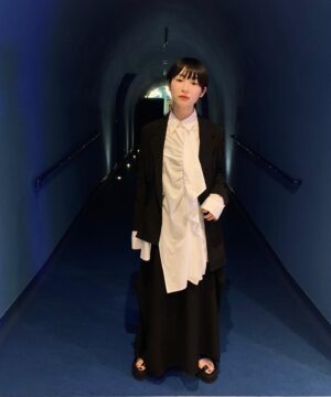 Ruka Ishikawa Instagram - hairmake @yumiiii16m 
styling @_yosuke_shoji_ 
#このハンバーガーピクルス忘れてる