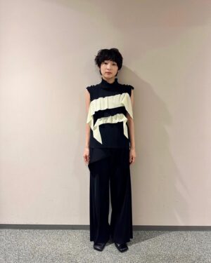Ruka Ishikawa Instagram - 映画『クオリア』公開2日目、舞台挨拶。

styling @_yosuke_shoji_ 

hairmake @osewaninarimasuyo 

2人とも、ありがとう😌🙏

#クオリア