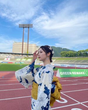 Ruka Kitano Instagram - 浴衣着たよ
