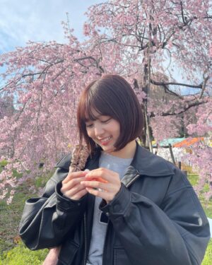Ruka Kitano Instagram - お花見できた