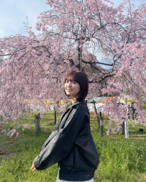 Ruka Kitano Instagram - お花見できた