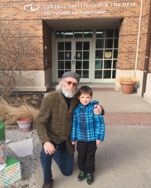 Russell Hodgkinson Instagram - Spent the morning at The Central Institute for the Deaf with my grandson Mason. He has made incredible progress thanks to the amazing teachers and dedicated staff.