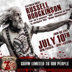 Russell Hodgkinson Instagram - I’m doing this Zoom thing tomorrow 5pm Pacific/8pm Eastern.  Live question & answer. Check it out.  https://bit.ly/2O5EauC.  The Talking Zed Show