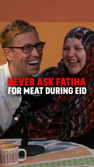 Russell Howard Instagram - Hopefully @fatiha.elghorri’s Eid was a bit calmer this year…