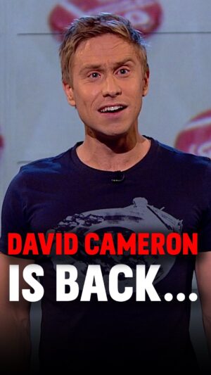 Russell Howard Instagram - Throwback to when David Cameron was last in power…