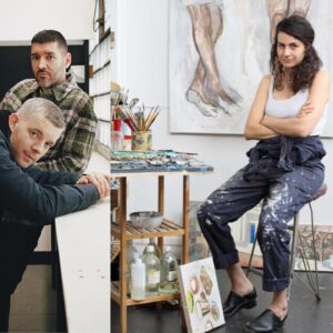 Russell Tovey Instagram - Season 22 begins! 🎨✨ New @TalkArt! We meet artist Nathanaëlle Herbelin @NathanaelleHerbelin to discuss her major solo show in Paris. A constant visitor to the Musée d’Orsay’s collections since childhood, Herbelin has been invited to put her canvases and sources of inspiration into perspective. An heiress to Les Nabis (a group of young French artists active in Paris from 1888 until 1900, who played a large part in the transition from Impressionism), the artist brings their favorite subjects, daily life, domestic interiors and intimacy, up-to-date in resolutely contemporary compositions.

The presentation of her work at the Musée d’Orsay is very much in line with one of the focuses of the museum’s cultural project, which consists of extending “Orsay’s polyphony” to less classical artistic figures, in this case by presenting an emerging artist who has already won considerable critical praise. Her meteoric career since she graduated from the Paris School of Fine Arts less than ten years ago has drawn a great deal of attention and will also provide an opportunity to highlight the Musée d’Orsay’s interest in artists attending the school that is its neighbor, especially the alumni fascinated by its collections.

Herbelin has cited Les Nabis—a group of young painters active in Paris during the late 19th century—as a central influence in her practice. Most notably, she takes inspiration from the stylistic poetry that art historical figures such as Pierre Bonnard applied to domestic scenes.

This modern twist should indisputably be able to resonate with the paintings of Pierre Bonnard, Edouard Vuillard and Felix Vallotton, hung permanently in these galleries, with no conflict or impression of imitation since the world of Nathanaëlle Herbelin remains so sensitive and unique.

🔗 Follow @NathanaelleHerbelin and visit the exhibition until 30th June 2024 in Paris @MuseeOrsay

❤️‍🔥 Big thank you’s to the exhibition’s curator @GausserandNicolas and to her galleries @XavierHufkens and @GalerieJousseEntreprise 🎨🇫🇷 We love her paintings and think you will too #NathanaelleHerbelin