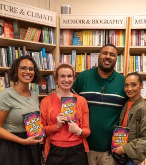 Ruth Negga Instagram - It was an honour and a blast launching the Black & Irish book!  Thank you for having me! 

Looking forward to the late late tonight…