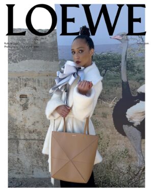 Ruth Negga Instagram - @LOEWE Fall Winter 2023 precollection campaign 🥀 @juergentellerstudio @jonathan.Anderson @iamaraxilindsey @joannasimkin @karlawelchstylist @benjaminbruno_ #LOEWE #LOEWEFW23