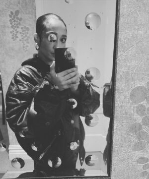 Ruth Negga Instagram - I stole your coat @celine