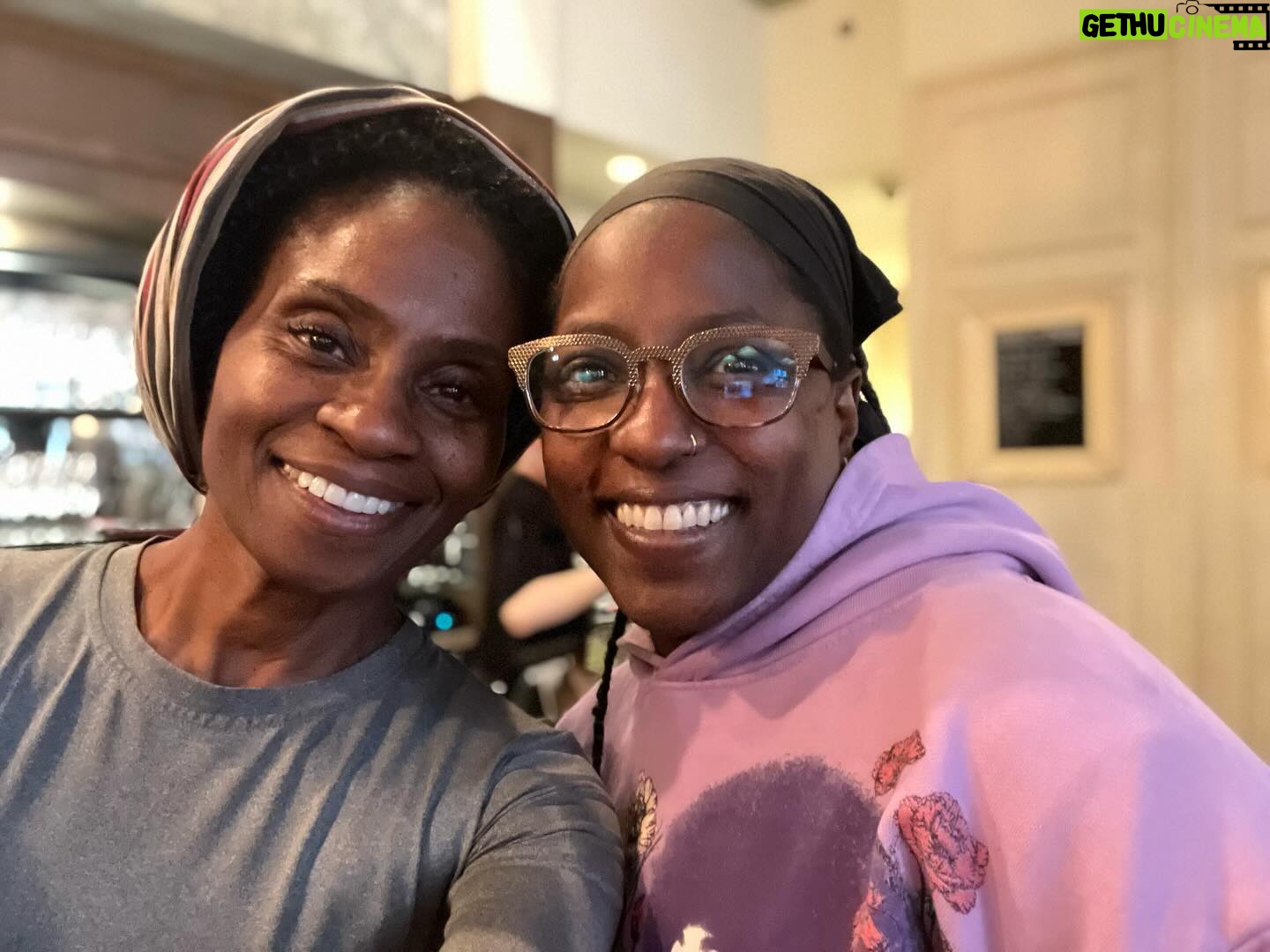Rutina Wesley - 10.8K Likes - Reunited and it feels so good….the love I have for this woman right here! @adinaporter has taught me many gems in my career and I hold them closely to this day. #ARealOne