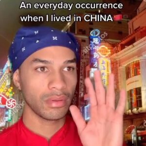Ryan Alexander Holmes Instagram - ESPECIALLY the sight seeing tourists from the countryside, their virgin “never seen a black person before” eyes are still staring at me from 6,880 miles away 😂
.
.
.
.
#travel #traveling #expat #china #travelchina #shanghai