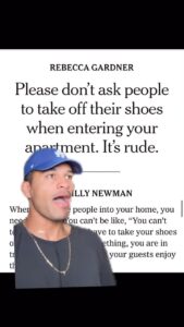 Ryan Alexander Holmes Instagram - this is why half of yall were wiped out by the black plague, REBECCA! 😤 #shoesoff