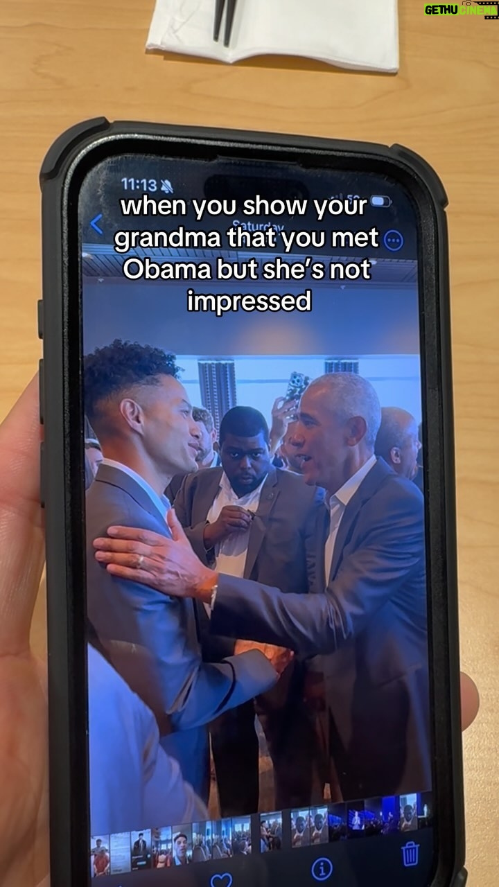 Ryan Alexander Holmes - 4.4K Likes - grandma: “yeah,yeah, obama, cool, aaaanyway what’s for lunch?”
.
.
.
.
#blasian #mixed #grandma #mixedfamily #obama #multicultural #blasianfamily #grandmagrandson #asiangrandma #chinesegrandma #grandmas