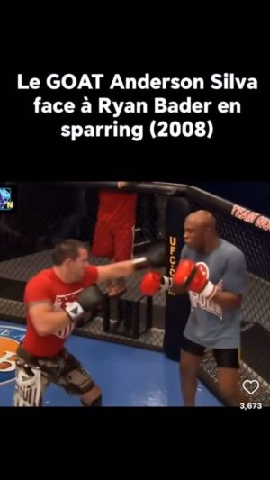 Ryan Bader Instagram - Getting to spar with the GOAT Anderson Silva on TUF as a snot nosed newbie to the game. Learned a lot from team Nogueira. Class act of people and eventually ended up fighting his brother twice. What a ride.