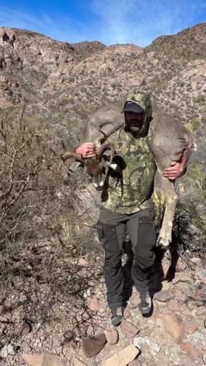 Ryan Bader Instagram - First Sonora, coues/Muley MX hunt with a stud crew. Huge thanks to @lorenzo_gohunt for the invite. Amazing food, great people and beautiful country. Got to hang with mule deer/coues legends last week @clayhill86 @claybundyoutfitters @payson_fails @parker_fails @kadepurser8 @jayscottoutdoors @cramerhunts @brentdscott  @gohunt @kryptek #venadoslocos