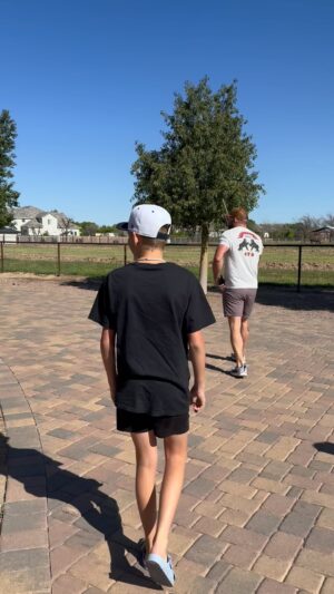 Ryan Bader Instagram - My oldest sons bday. Told him a coyote was outside trying to get the animals 😂. Happy bday little man. @daisybader