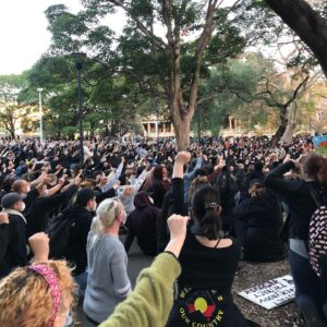 Ryan Corr Instagram - #blacklivesmatter
#aboriginallivesmatter 
Together we stand in solidarity.
Always was, always will be. 
#peacefulprotest
#stopblackdeathsincustody 
#blacklivesmatteraustralia
