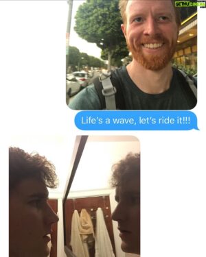 Ryan Creamer Instagram - chatting with a friend