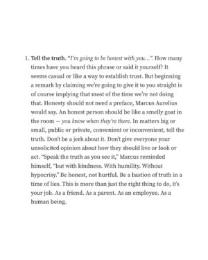 Ryan Holiday Instagram - Swipe for 10 habits that will help you to live and be better.

These habits are adapted from my new book “Right Thing, Right Now” (which you can preorder...right now through the link in bio!). So if any of these resonated with you, I can promise you’ll like the new book.