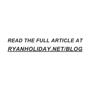 Ryan Holiday Instagram - Some lessons from my annual birthday post. Check out all 37 lessons on my blog ryanholiday.net/blog
