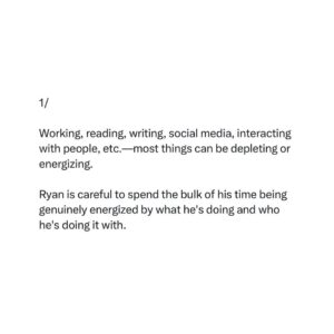 Ryan Holiday Instagram - Thank you @bpoppenheimer !