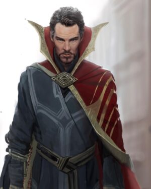Ryan Meinerding Instagram - This is an unused Dr. Strange design from the 2016 movie, Dr. Strange.