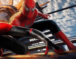 Ryan Meinerding Instagram - 3 Spider-Men!  This was a blast to do for the film!  The three of them were so incredible together in the movie!