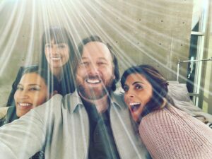 Ryan O'Nan Instagram - I HAVE WORKED WITH SOME STRONG WOMEN IN MY TIME, but this group is very special. @constancezimmer @jamielynnsigler  and @janina have had three very different careers, but somehow they’ve each arrived where they are filled with kindness, humility, staggering intelligence and a work ethic that is second to none, while not taking themselves too seriously—laughing and having fun between takes and setting a precedent that this work can be done from a deep place of joy and fun. I’m very thankful to be counted as part of this crew. I’ve been so lucky in my life to have incredibly strong women in my career @alicebraga @dailynrod Natalie Chaidez @armedkandy . My wife @sarahweonan is an incredibly strong woman that makes me feel so lucky every day to share a life with her. And my sister @sarah__springfield is a total badass woman. And my amazing mother 💪 @elizabethhummeronan Strongest of the strong!  WHO ARE SOME EXAMPLES OF STRONG WOMEN IN YOUR LIVES? I’d love to hear. #strongwomen #badass #leadership #real @bigskyabc #bigsky #queenofthesouth