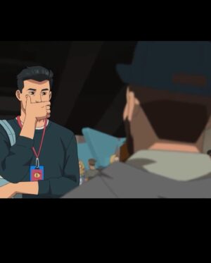 Ryan Ottley Instagram - Phillip Schaff in episode 7. Hmmmm! 🤔 #invincible