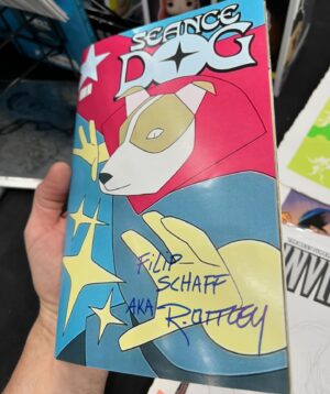 Ryan Ottley Instagram - Ha! Thats a first. Signed my first Seance Dog comic as Filip Schaff. 😂 It’s a custom cover attached to an Invincible comic.