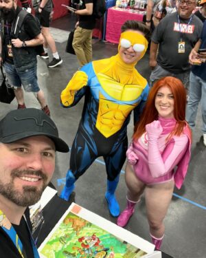 Ryan Ottley Instagram - Cosplay at @houstoncomicpalooza , last day is today! Amazing convention, I had a great time in Houston!