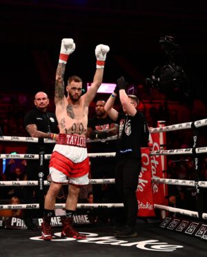Ryan Taylor Instagram - YA KNOW WE GOTTA RUN THIS ONE AGAIN! ASAP! @misfitsboxing @daznboxing @sauerlandbros @mamstaylor 

What an incredible challenge lastnight was. If I listened to my corner JUST a little bit more I wouldn’t have walked into the punch that changed the whole night for me. From that right hand that hit my nose I couldn’t breath there was so much blood coming through that’s why I had to spit it at everyone 🤣🤣🤦🏼‍♂️🤦🏼‍♂️ BUT YOOOO!!!! What a fucking night. Big love to everyone who came and supported. Big love to my team! My COACH @joshuaridgwell love you kid you have the brightest future ahead of you. My Other coach and big brother @kanem14 the Danger!!!!! Couldn’t have done this without you g. @connortierneybkfc my brum brudda who loves to fight without gloves and next camp is going to be a much bigger part of. My S&C @kk_dubai and the whole of the gang at @strongcombat_hq @ramzi_yahia @mounirlazzez @john_boimma @younes_rabah_ my brothers for life. I just started fighting this year and Clearly ring experience shows in my Opponents performance. I WANNA GO AGAIN! NOWW!! Fair play to slimmy tits for getting the win but I know he’s not gonna get me out his head after punching me with all he’s got and I just kept walking him down 🤦🏼‍♂️🤣 WHAT A NIGHT. Thank you boxing this is definitely my new sport I love it. Now back to the drawing board 😈🤩🤩 #boxing #ryantaylor #everythingcerti #slimstillabitch 😉