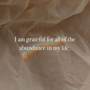 Ryann Richardson Instagram - Repeat this Morning Affirmation:
.
.
.
.
.
.
.
.
I am grateful for all of the abundance in my life. 

#affirmations #morningroutine #dailyaffirmations #gratitude #abundancemindset 

📸: Fela Raymond