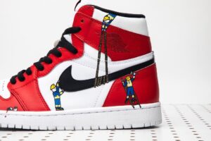 Ryder McLaughlin Instagram - Painted these Jordan 1’s for @goat. Very happy on how they came out #goatdiy