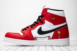 Ryder McLaughlin Instagram - Painted these Jordan 1’s for @goat. Very happy on how they came out #goatdiy