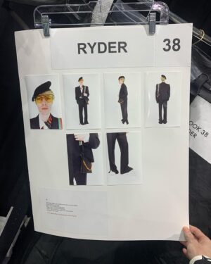 Ryder McLaughlin Instagram - Very grateful to have been a part of this show. I never had the pleasure of meeting Virgil, but I am a fan of his work and am truly inspired by him. Thank you 💞