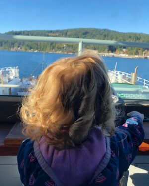 Rylea Nevaeh Whittet Instagram - The day that Rylea got to pretend to drive a BC Ferry (last picture) and eat a lot of chocolate.  #ryleanevaehwhittet #ryleawhittet #maddyfrommaid #netflixseries #maidnetflix #maidnetflixseries #behindthescenes #maid #netflix #bcferries #childactor #kidactor #margaretqualley #nickrobinson #westcoastisthebestcoast #chocolate #chocolateface #hatley #mykidisthecutest #smileyrylea #smiles #friday #newyearseve