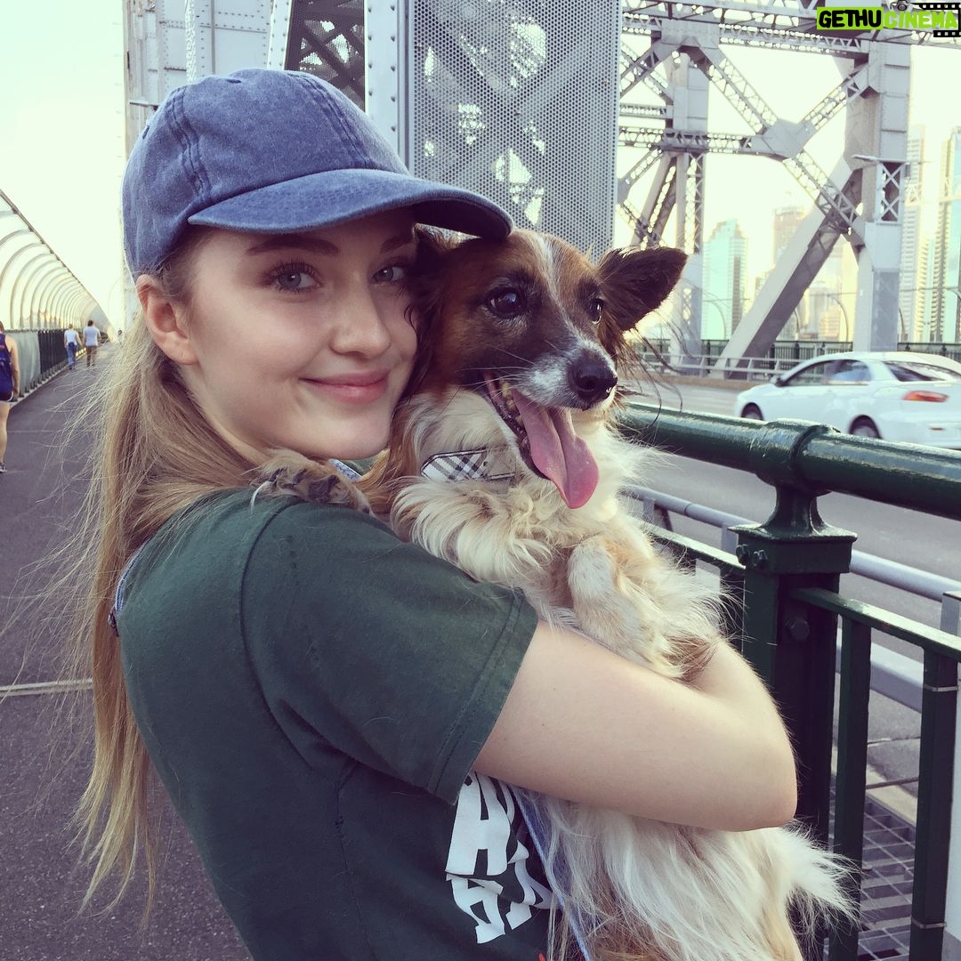Rylee Mackintosh - 292 Likes - My baby Coco 💙 Gonna miss her!! 1 week till Sydney ✈️