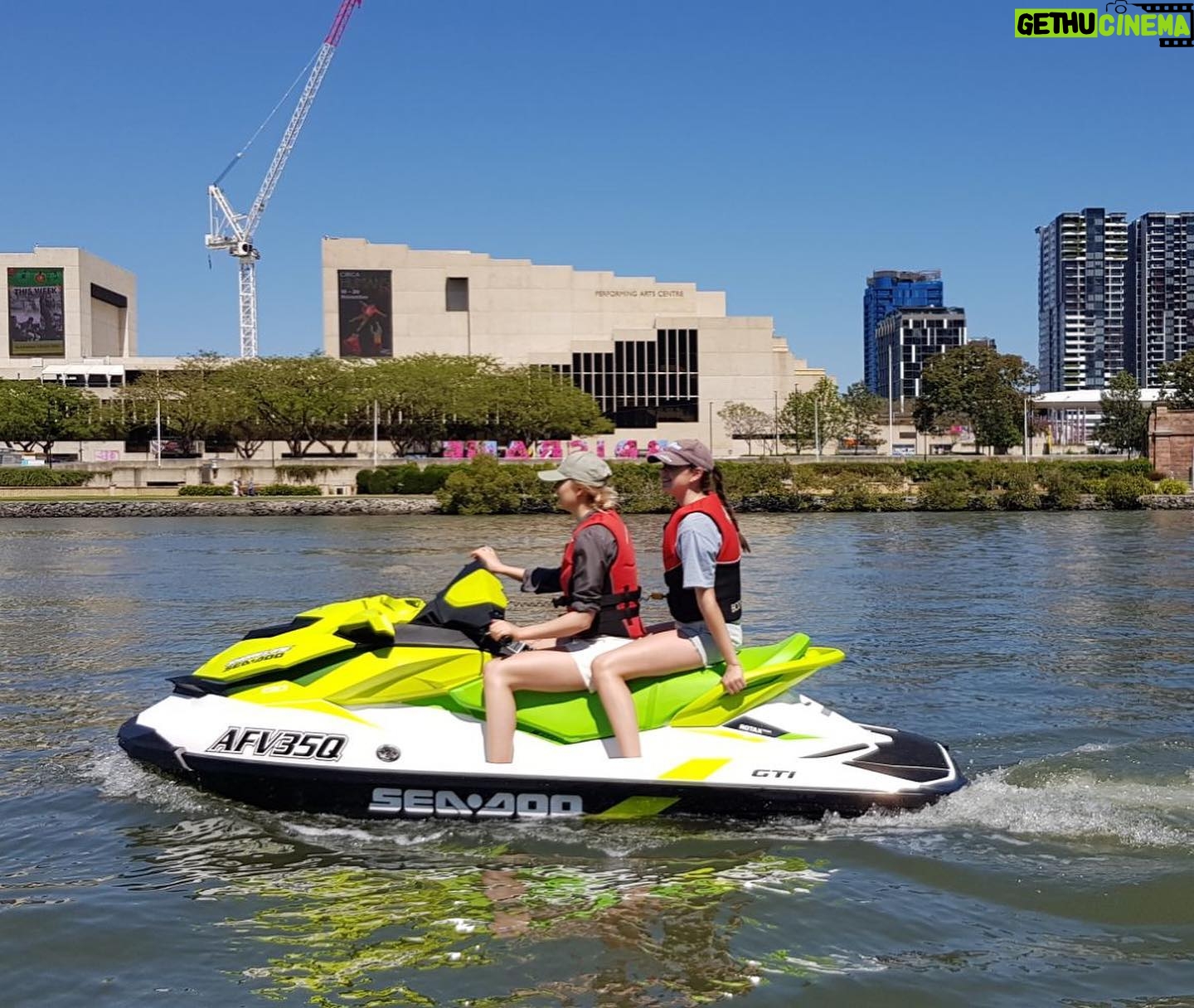 Rylee Mackintosh - 525 Likes - Get yourself a friend with a jet ski. Highly recommend @brianna_houghton 😂💜