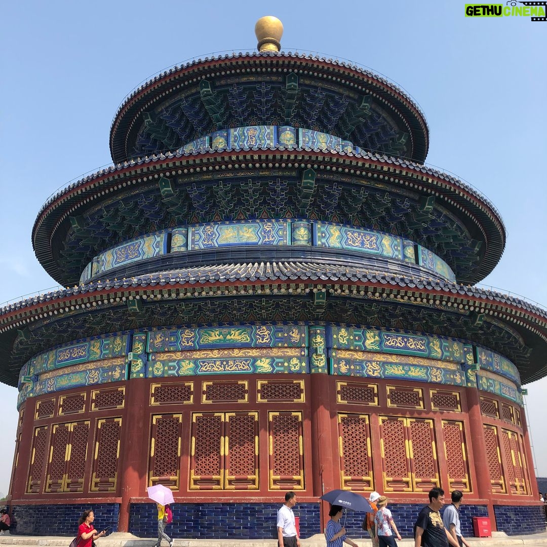 Rylee Mackintosh - 307 Likes - At the Temple of Heaven in Beijing ✨ 👉 SWIPE to see more of the Temple