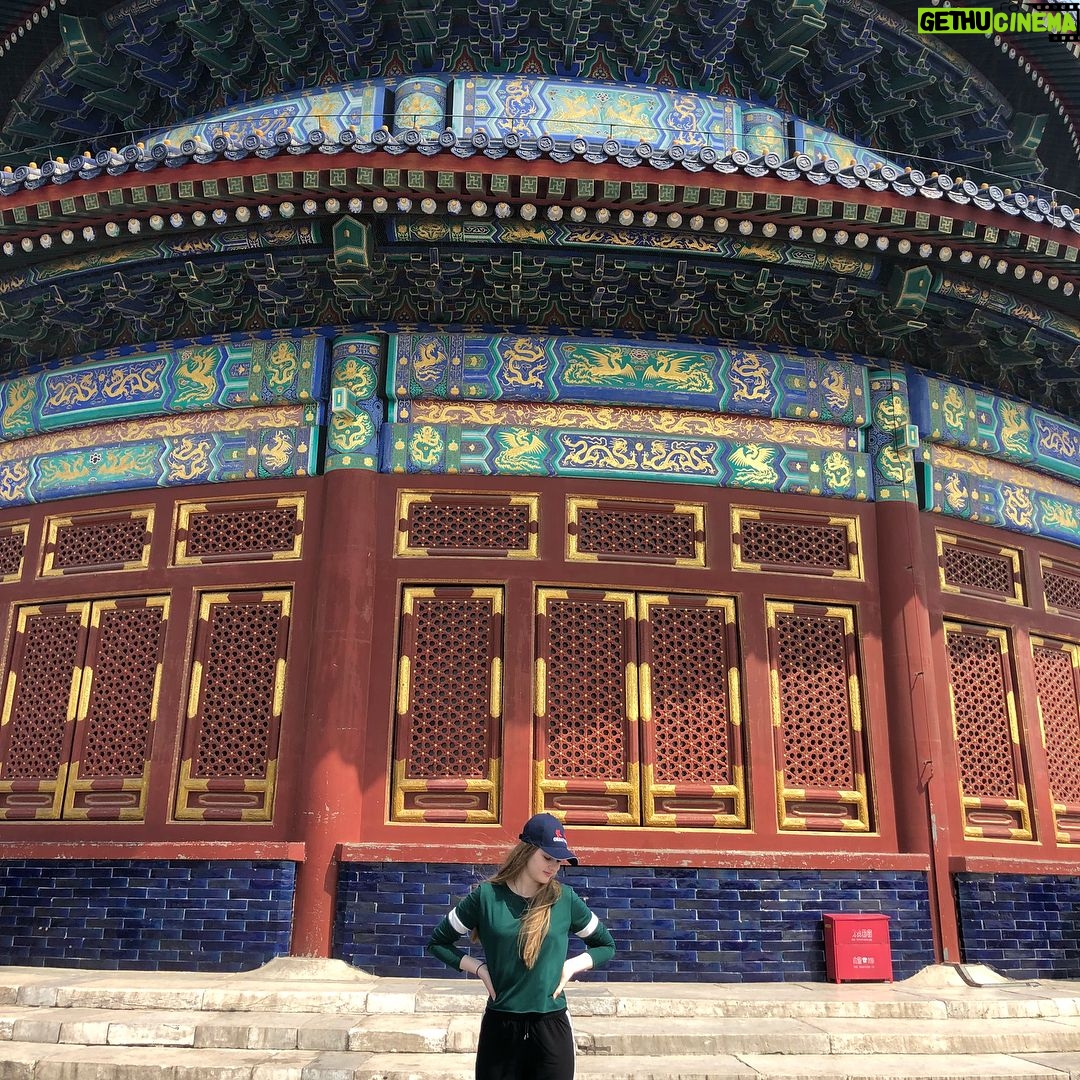 Rylee Mackintosh - 307 Likes - At the Temple of Heaven in Beijing ✨ 👉 SWIPE to see more of the Temple