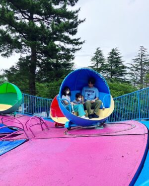 Ryoff Karma Instagram - 天気予報雨だったけど養老の滝強行したら俺らがいる間だけ雨上がってた。