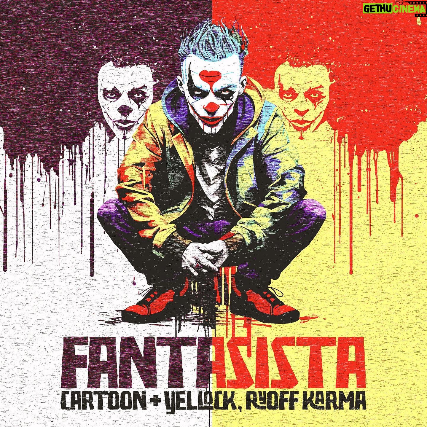 Ryoff Karma - 2.7K Likes - CARTOON YELLOCK&呂布カルマ「FANTASISTA」配信開始!