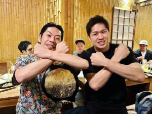 Ryoff Karma Instagram - 宮崎で和島大海チャンピオンとMAX