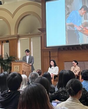 Ryu Soo-young Instagram - 즐겁고 의미깊었던 학회

준비는 고되고 힘들었지만 
행복했던 시간이었다. 

한국요리에대한 높은 관심과 인기를
온몸으로 느꼈던 감사했던 #conference 

Korean Cuisine Gone Global
@stanford