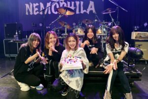 SAKI Instagram - 2023.11.10
おしくらまんじゅうツアー初日
at川崎クラブチッタ

今更振り返り！
お台場アンコールの嬉しすぎるお言葉はこちら終演後に観てたんだよね笑
レアなひまわりも見られました🌻

もう１ヶ月前なんだ！

#nemophila_band #femalemetal #loudrock #japanesemetal