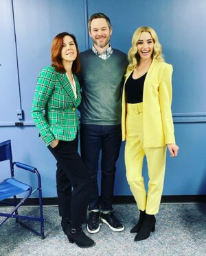 Sabrina Grdevich Instagram - Kill Gil is not only fun to say it was really fun to shoot w/ these 2 🍑🧡