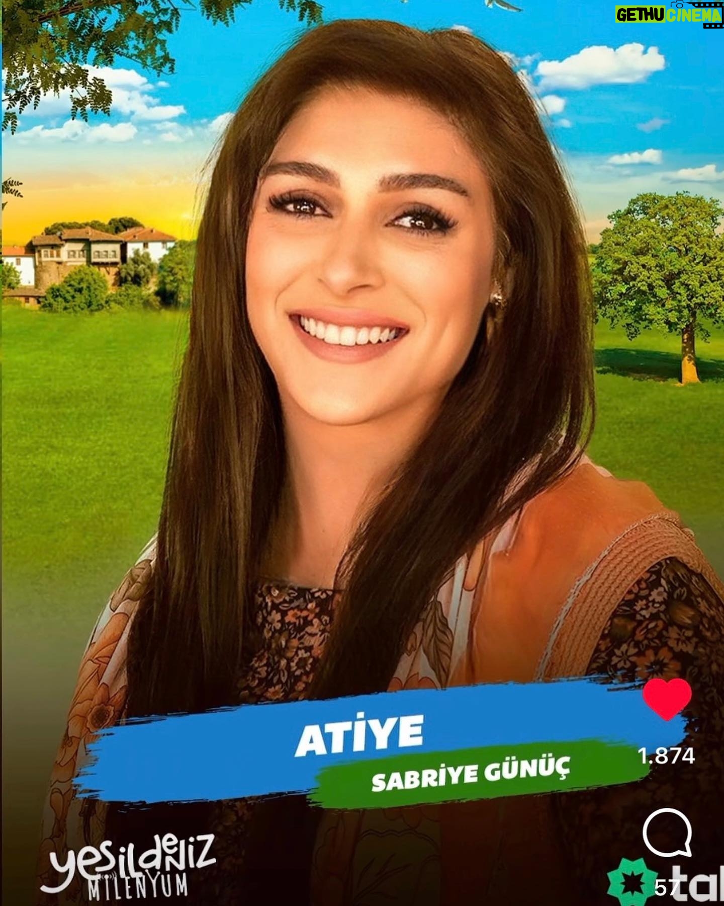Sabriye Günüç - 1.1K Likes - @ydmilenyum her pazartesi 20:00 ‘ de trt 1’ de ve tabiki @tabii digital platformundayız😊 güzel kalemi için @ka_ali ve tüm ekibe sonsuz teşekkürler🙏🏻