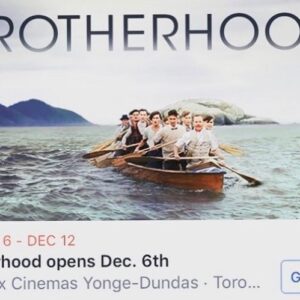 Sadie Munroe Instagram - Got a chance to go see my big brother in brotherhood last night. Please go check it out if you can and support this amazing Canadian film. 
#brotherhood1926 #cdnfilmlove